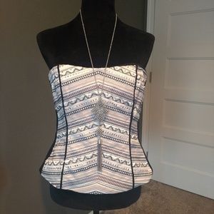 WHBM corset top